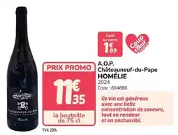 Promocash Promo - a.o.p. châteauneuf-du-pape offre