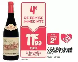 Promocash A.o.p. saint-joseph offre