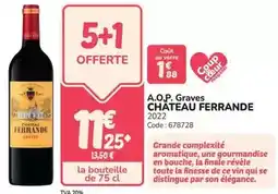 Promocash Château - a.o.p. graves offre