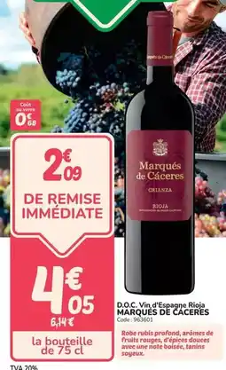 Promocash Vino offre