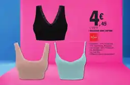 E.Leclerc Brassiere sans couture offre