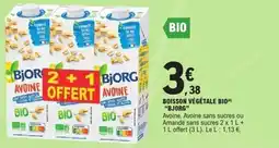 E.Leclerc Boisson végétale bio bjorg offre