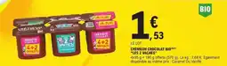 E.Leclerc Crèmeuh chocolat bio les 2 vaches offre
