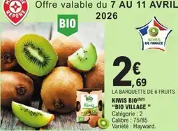 E.Leclerc Kiwis bio bio village offre