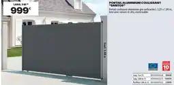 Brico Dépôt PORTAIL ALUMINIUM COULISSANT SANTOS offre
