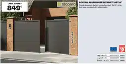 Brico Dépôt PORTAIL ALUMINIUM BATTANT ASTIA offre