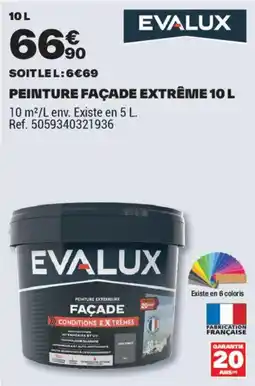 Brico Dépôt PEINTURE FAÇADE EXTRÊME offre