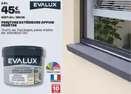 Brico Dépôt PEINTURE EXTÉRIEURE APPUIS FENÊTRE offre