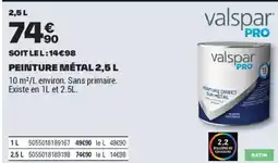 Brico Dépôt PEINTURE MÉTAL offre