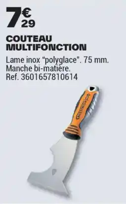 Brico Dépôt COUTEAU MULTIFONCTION offre