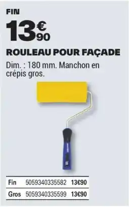 Brico Dépôt ROULEAU POUR FAÇADE offre