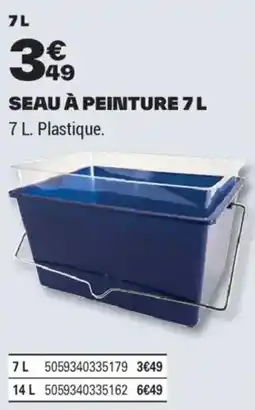 Brico Dépôt SEAU À PEINTURE offre