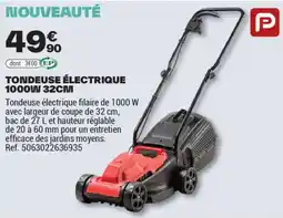 Brico Dépôt TONDEUSE ÉLECTRIQUE 1000W offre