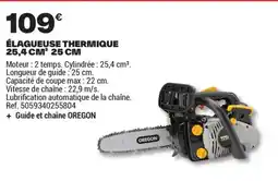 Brico Dépôt ÉLAGUEUSE THERMIQUE 25,4 CM³ offre