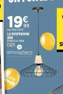 Centrakor La suspension ben offre