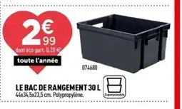 Centrakor Le bac de rangement offre