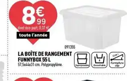 Centrakor La boîte de rangement funnybox offre