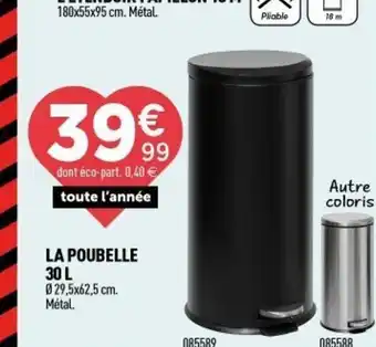 Centrakor La poubelle offre