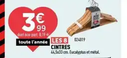 Centrakor Les 8 cintres offre
