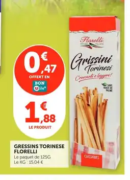 Utile FLORELLI Gressins torinese offre