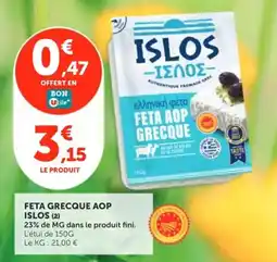 Utile ISLOS Feta grecque aop offre