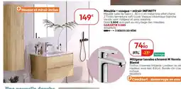Weldom INFINITY Meuble vasque miroir offre