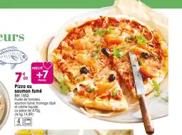 Croque Gel Pizza au saumon fumé offre