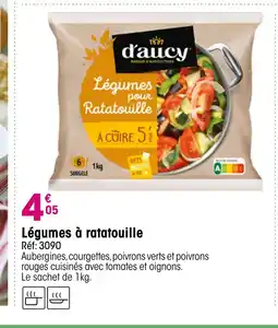 Croque Gel Légumes à ratatouille offre