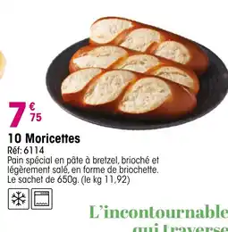 Croque Gel 10 Moricettes offre