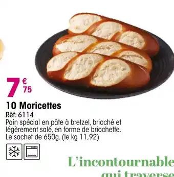 Croque Gel 10 Moricettes offre