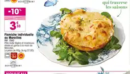 Croque Gel Flamiche individuelle au Maroilles offre