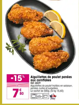 Croque Gel Aiguillettes de poulet panées offre