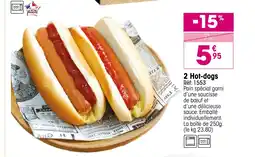Croque Gel 2 Hot-dogs offre