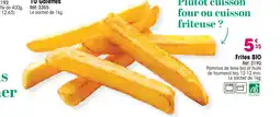 Croque Gel Frites bio offre