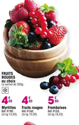 Croque Gel Fruits rouges offre