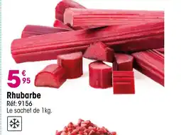 Croque Gel Rhubarbe offre