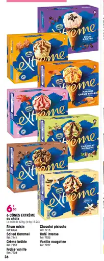 Croque Gel 6 cônes extrême offre