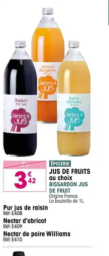 Croque Gel BISSARDON JUS DE FRUIT Jus de fruits offre