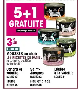 Croque Gel LES RECETTES DE DANIEL Mousses offre