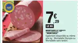 E.Leclerc MONTORSI Mortadelle igp offre