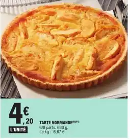 E.Leclerc Tarte normande offre