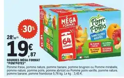 E.Leclerc POM'POTES Gourdes méga format offre