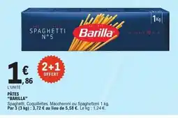 E.Leclerc BARILLA Pâtes offre