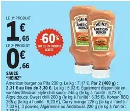 E.Leclerc HEINZ Sauce offre