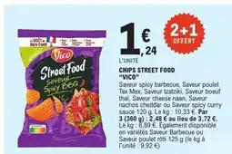E.Leclerc VICO Chips street food offre