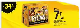 E.Leclerc PELICAN Bière blonde de caractère non-filtrée offre