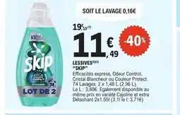 E.Leclerc SKIP Lessives offre