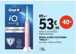 E.Leclerc ORAL-B Brosse a dents electrique offre