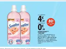 E.Leclerc SOUPLINE Assouplissant offre