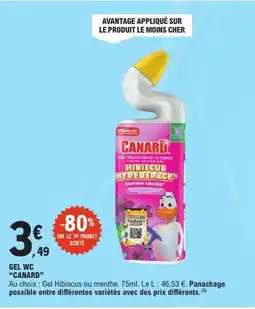 E.Leclerc CANARD Gel GEL WC offre